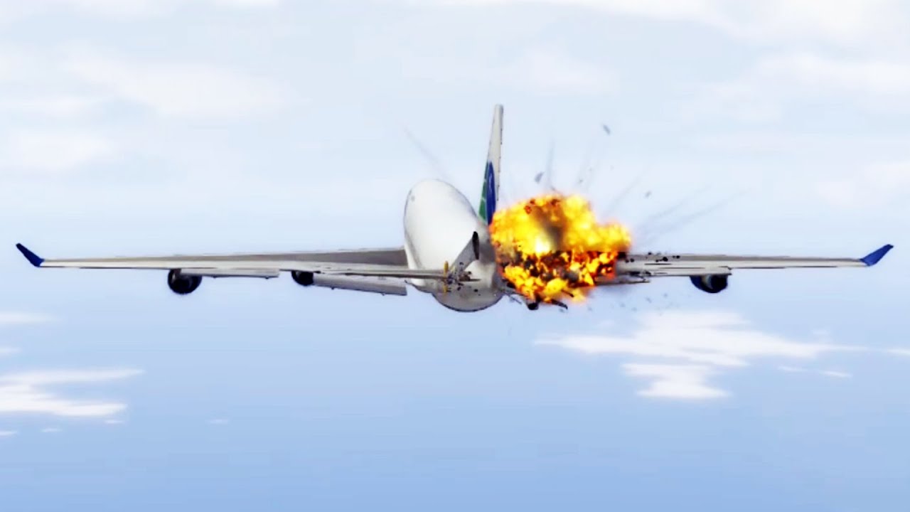 Best Plane Crash Compilation 2016 In Grand Theft Auto 5 #1
