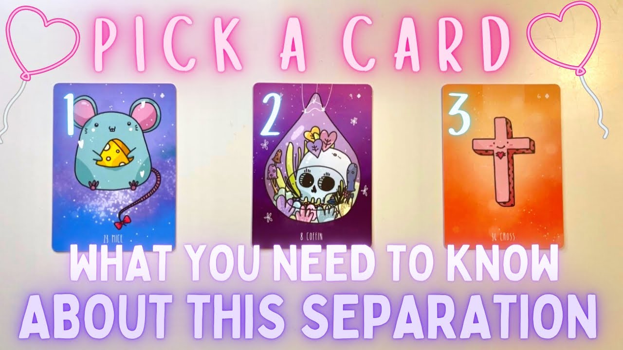 What You Need to Know about this Separation❤️‍🩹⛈| PICK A CARD🔮 Super In-Depth Love Reading