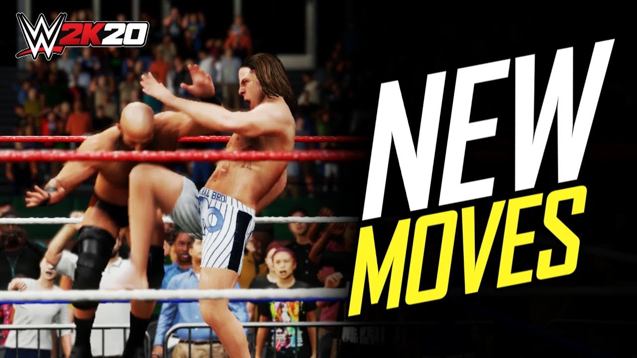WWE 2K20 ALL NEW MOVES! (Amazing)