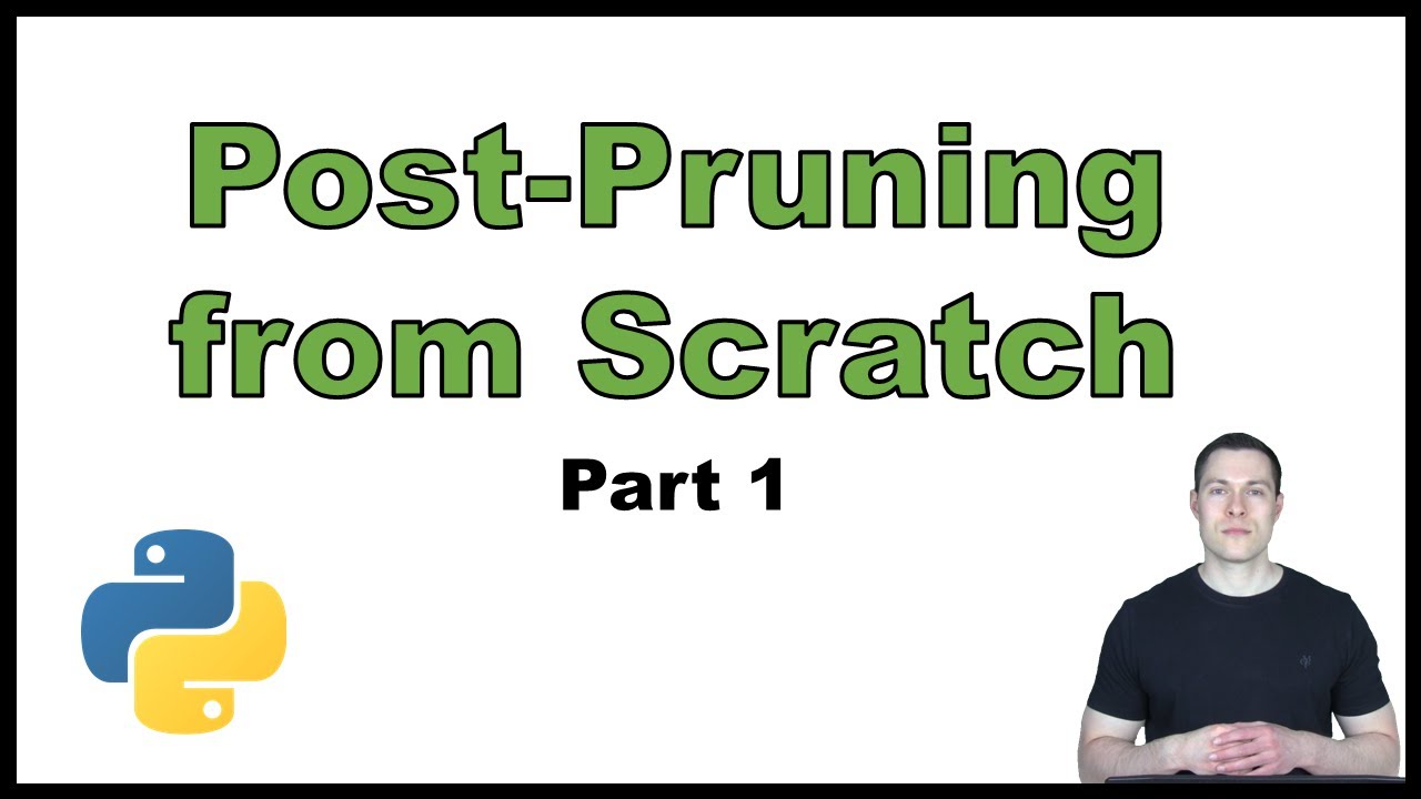 Post-Pruning from Scratch in Python p.1
