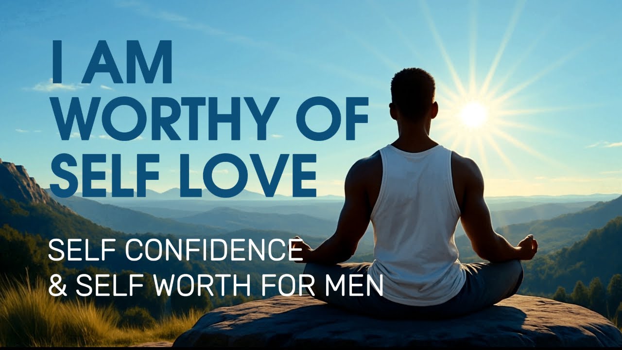 I AM WORTHY Affirmations for MEN | Self Love Affirmations For Men