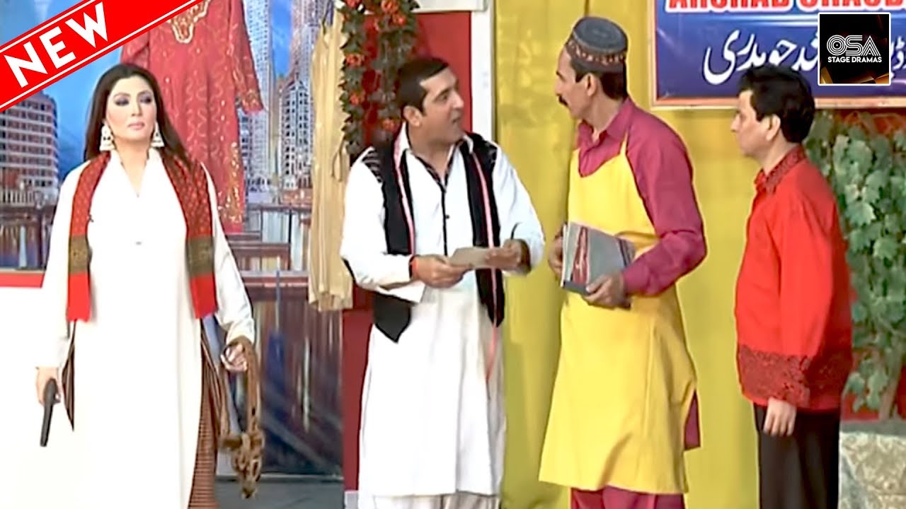 ZAFRI KHAN KA THARKI DARZI KA NAAP - 2019 Best Comedy Scenes in Stage Drama😂