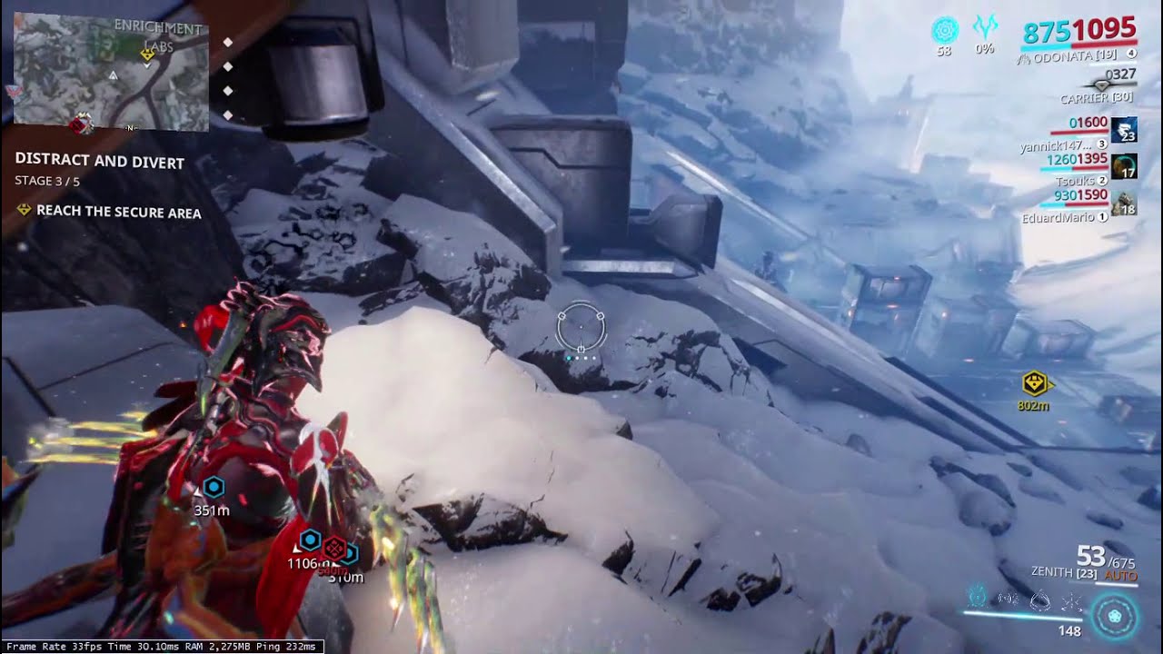 Warframe gameplay, Garuda gameplay, orb vallias
