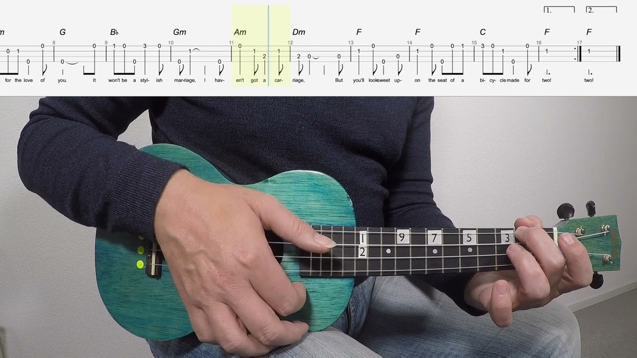 Daisy Bell #ukulele  Chords