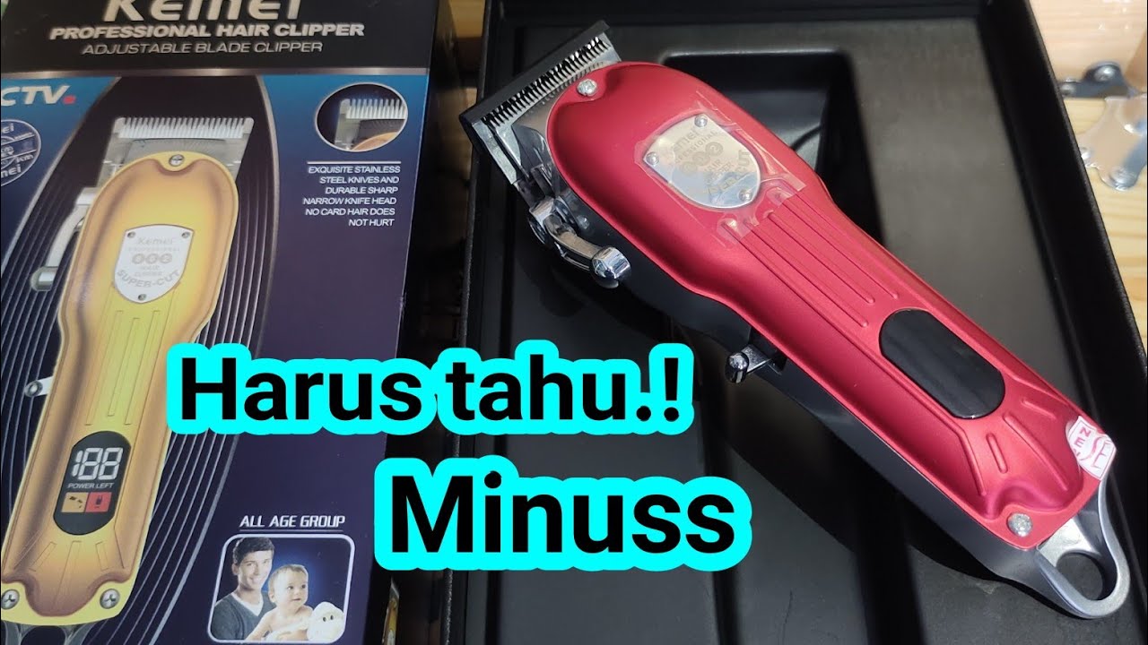 mesin cukur kemei km 802