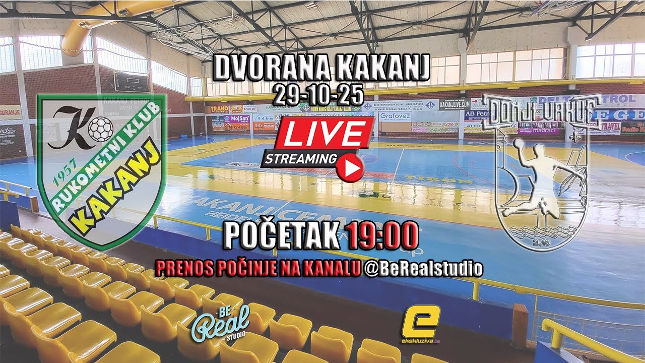 RK Kakanj vs RK Donji Vakuf - 29/10/2025