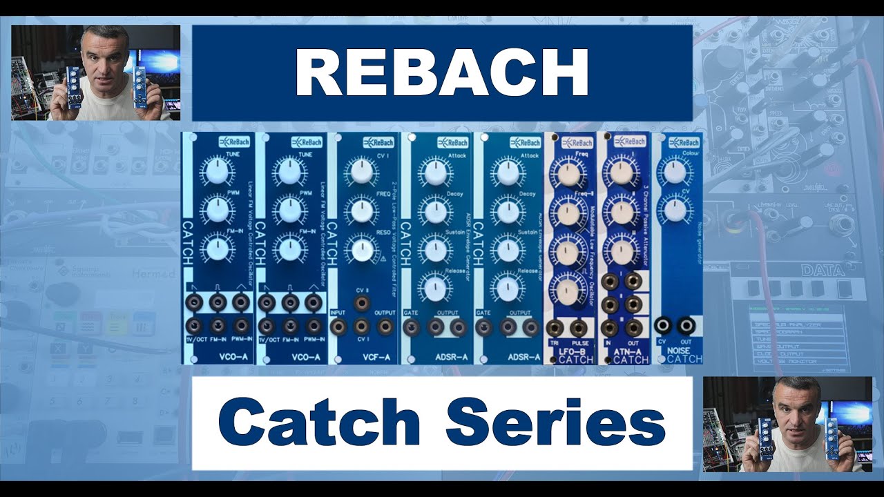 Rebach Catch Series Eurorack Modules - Pulse Wave Jam