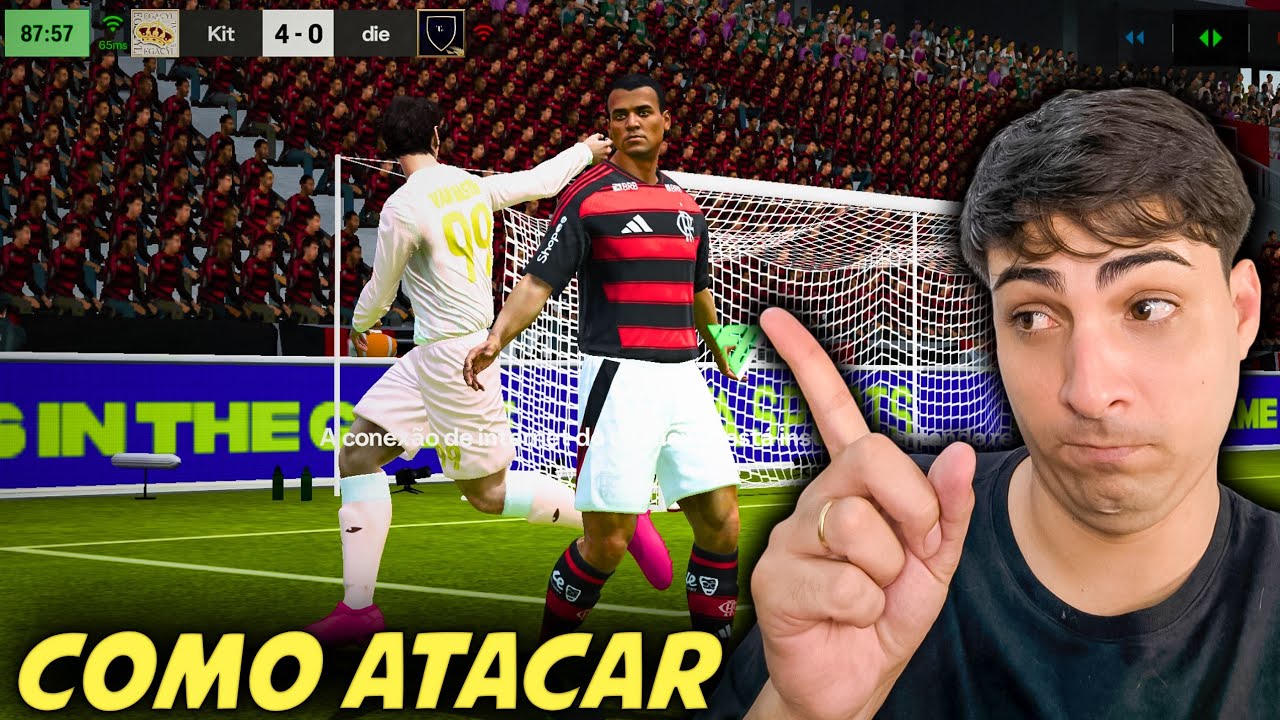 como atacar do jeito certo no FC MOBILE