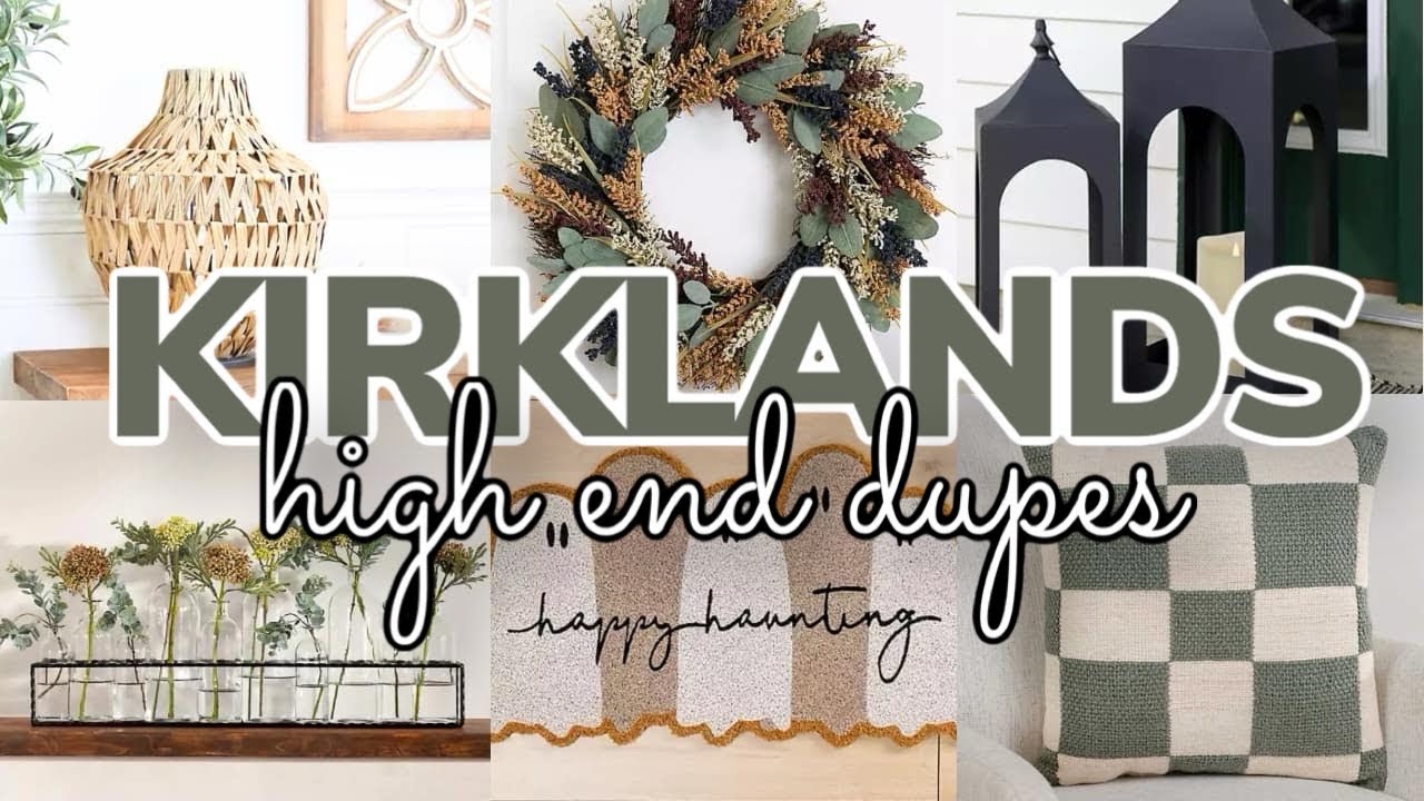 HIGH-END KIRKLANDS HOME DECOR DUPES & MUST HAVES (SUMMER & FALL 2024 )