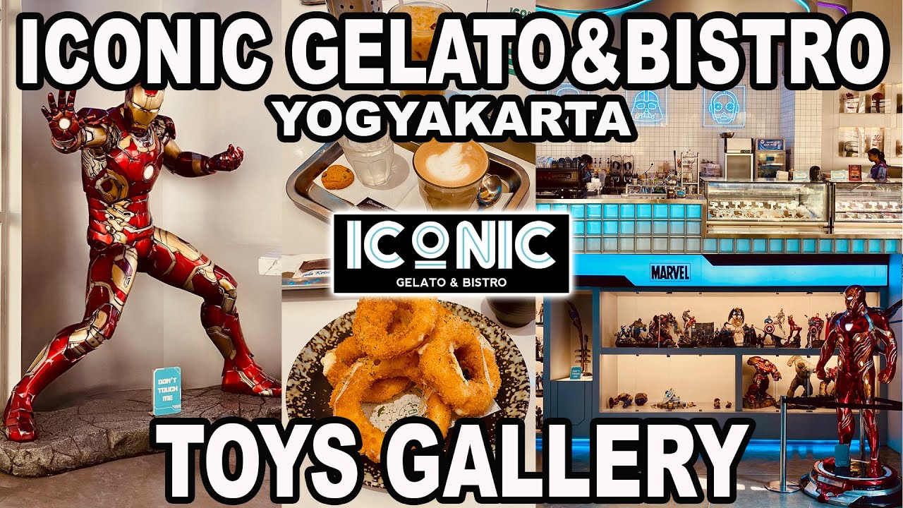 e.33 - ICONIC GELATO & BISTRO - Toys Gallery, Marvel, Avangers, Star Wars, Transformers, DC Comics