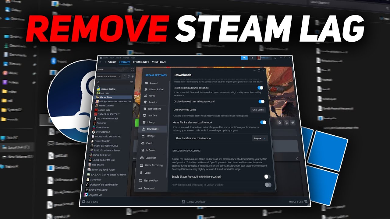 Boost Game Load Speed &ndash; Steam Optimization Guide (No BS Fixes)
