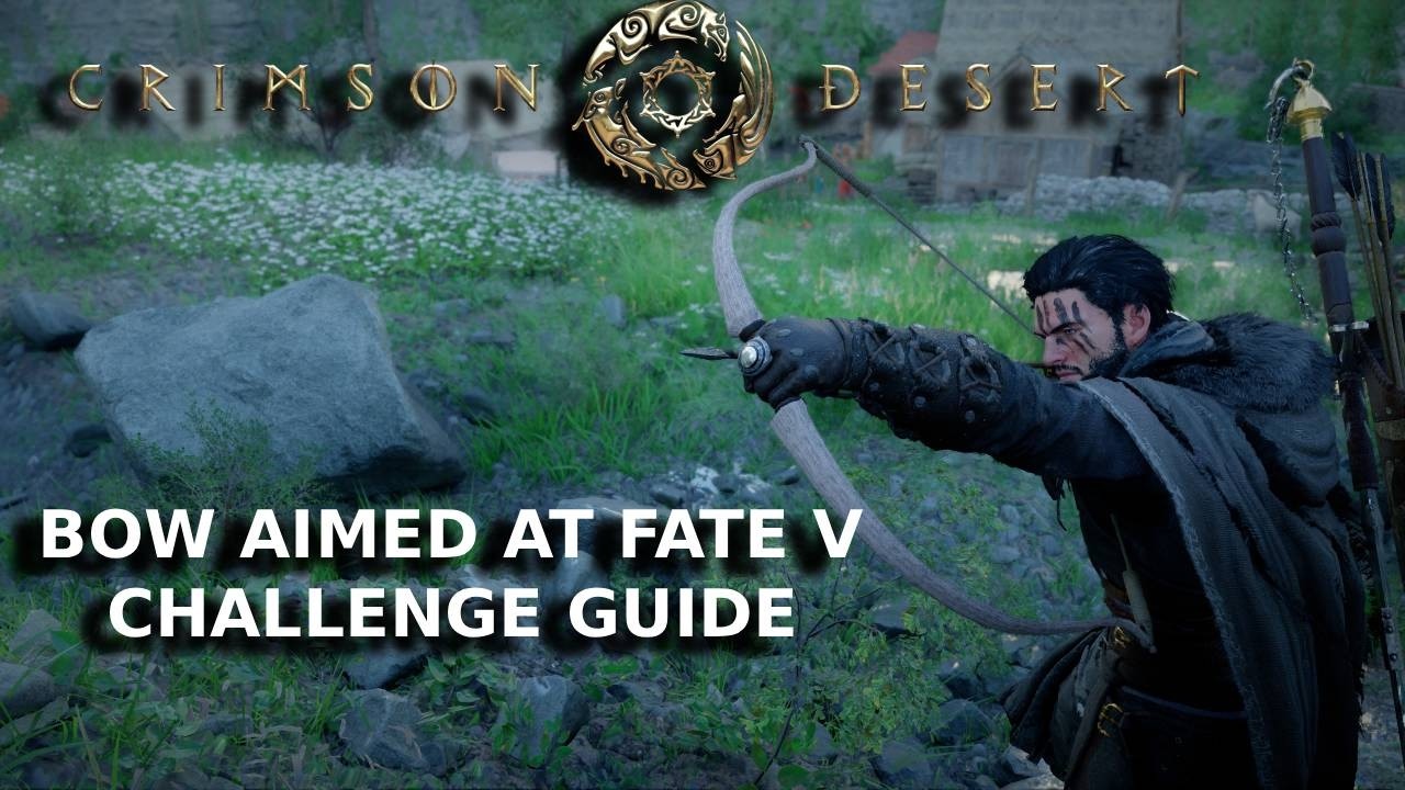 Crimson Desert - Bow challenge 5 guide - take down 5 enemies with one shot