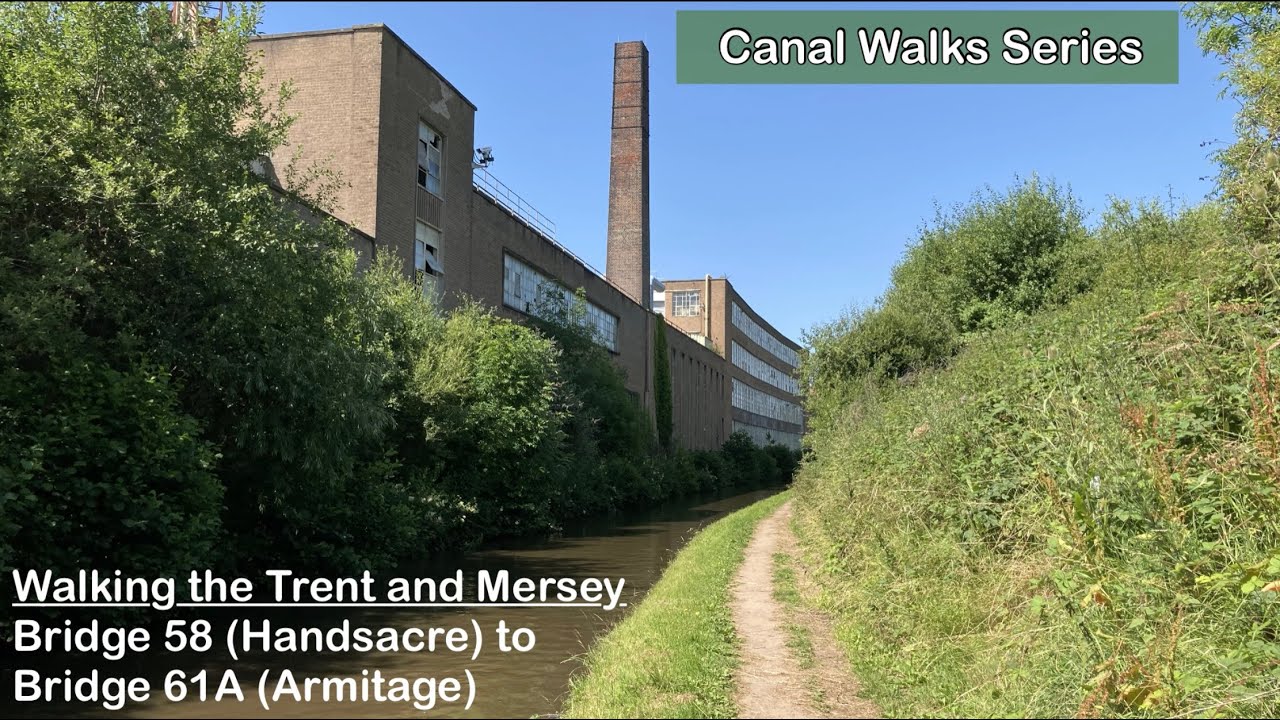Canal Walks | Walking the Trent and Mersey | Bridge 58 in Handsacre to Bridge 61A in Armitage