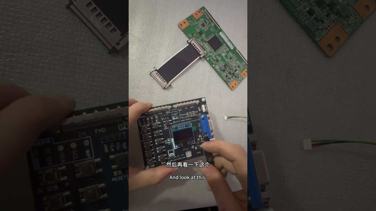 6mins Tutorial Video: How to use T-CON VGH VGL Programmer / Programador VGH VGL #ledtvrepair #lcdtv