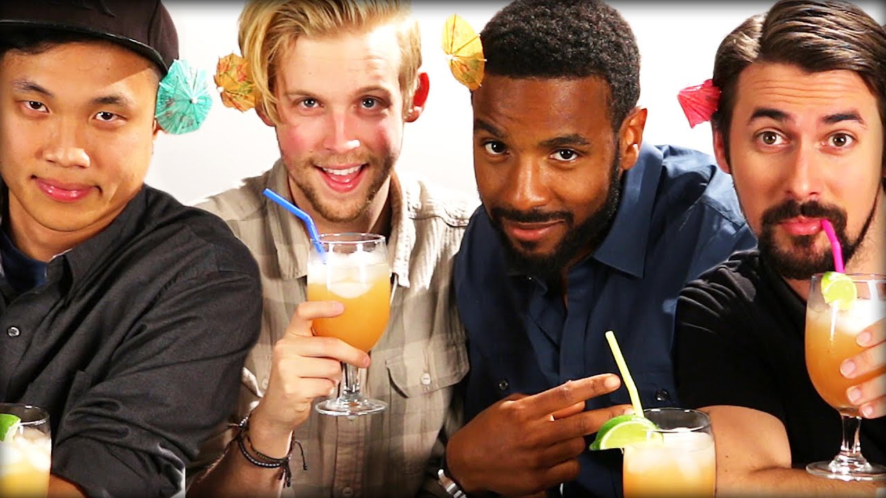Men Taste Test &ldquo;Girly Drinks&rdquo;