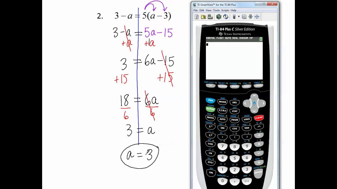 Solve Multi-Step Equations with Variables on Both Sides