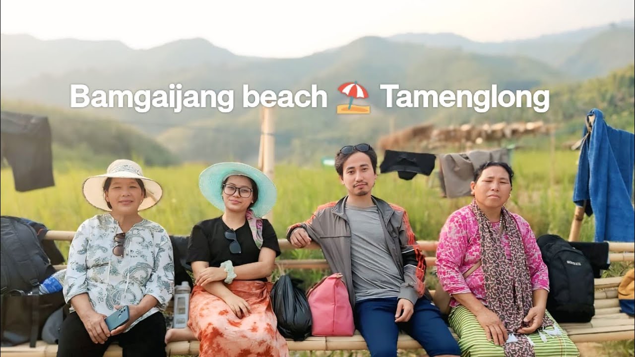 Bamgaizang beach Tamenglong ⛱️ #tamenglong #rongmei #manipur #familyvlog #tourism #northeastindia 