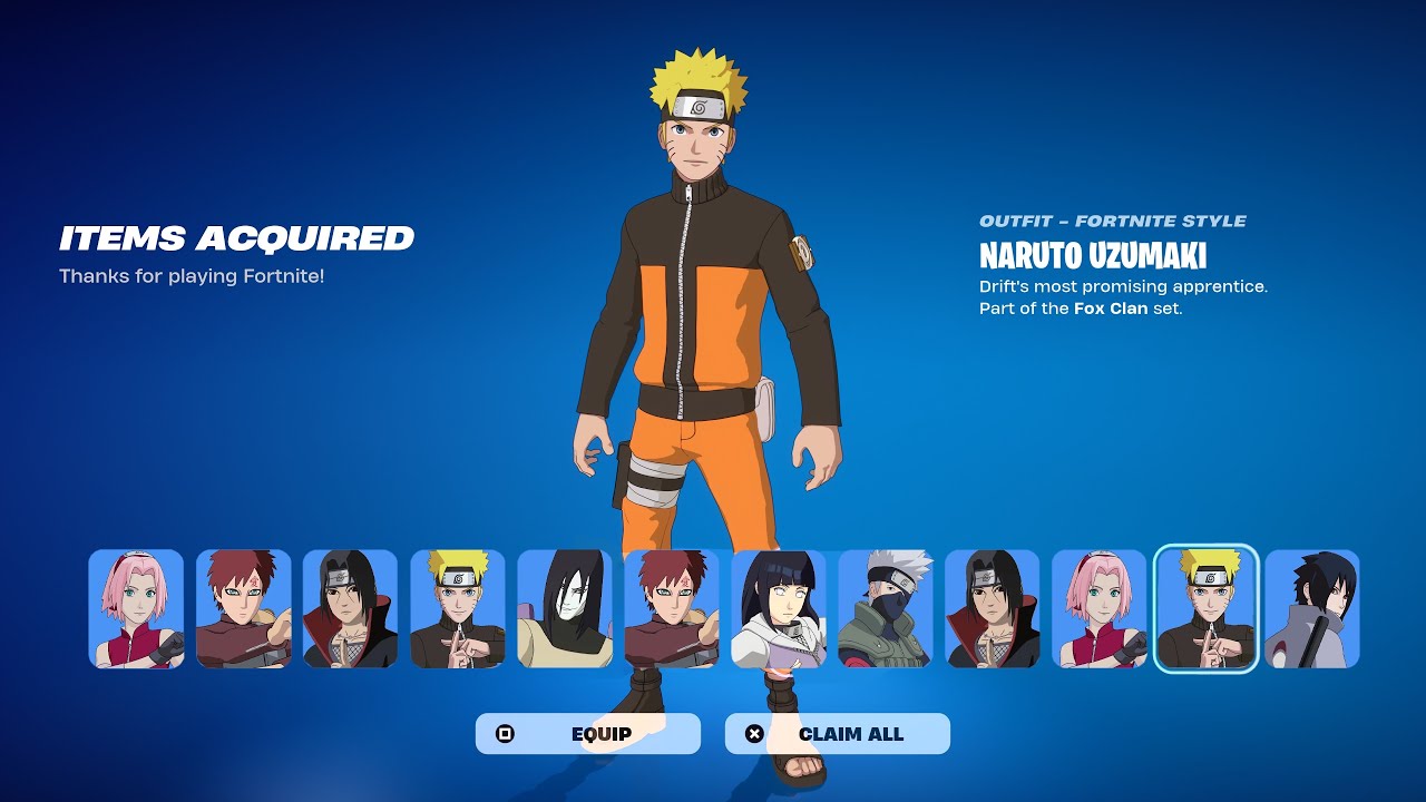 NARUTO SKINS RETURN RELEASE DATE IN FORTNITE ITEM SHOP 2026!