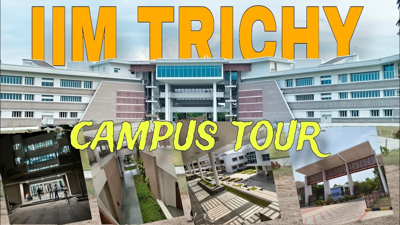 🎓 IIM Trichy Campus Tour 📍 | Gym, Academic Block, Library & More!