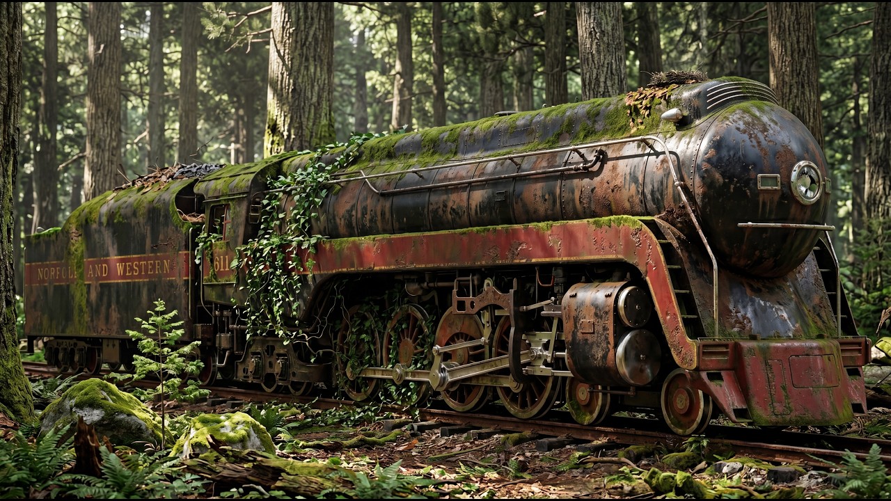Abandoned in a Flooded Forest for 50 Years: The Impossible Restoration of Norfolk & Western Class J