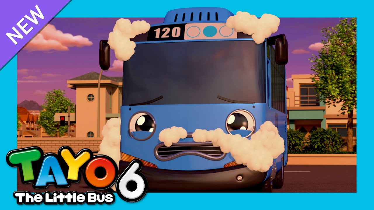 [新着] 🚌タヨ 第6 シーズン 第15話 l ぼくひとりで車庫に！ l ちびっこバス タヨ