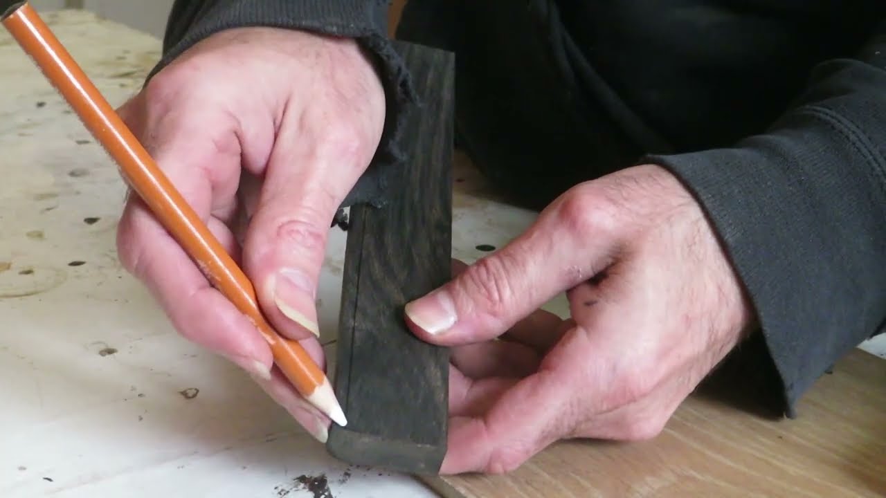 fabrication d'un chevalet en ébène pour guitare classique