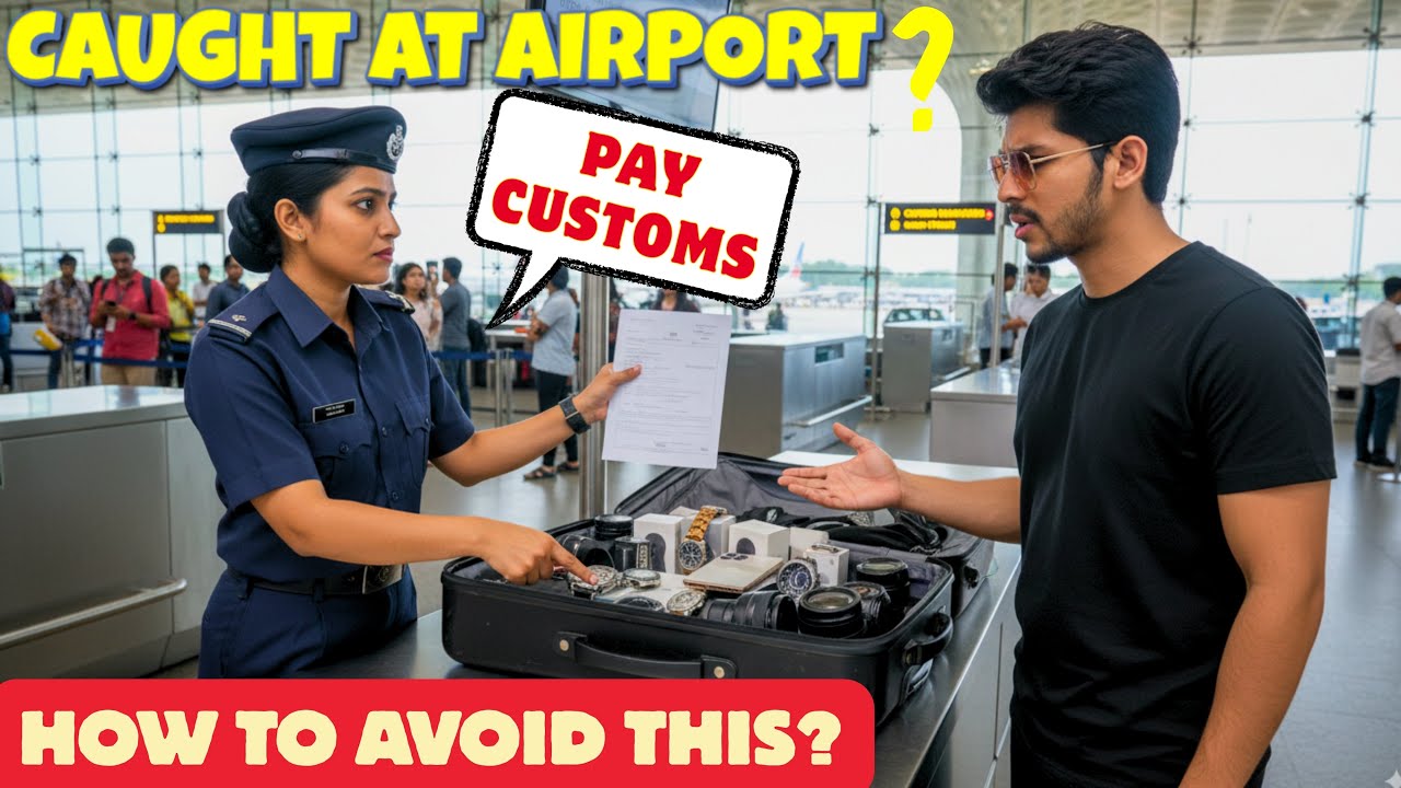 Avoid Paying iPhone Customs in India Full Process ✈️  VietJet Hanoi to Mumbai Travel Experience 2025