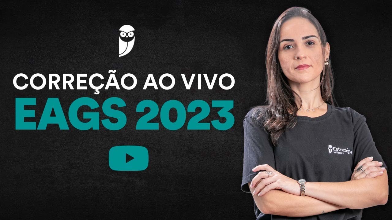 Gabarito EAGS 2023: Correção de Português ao vivo