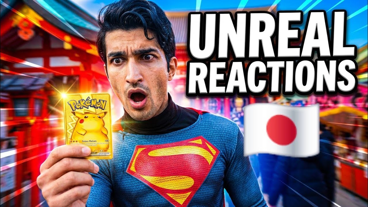 I Became Superman in Kyoto 🇯🇵 | People’s Reactions SHOCKED Me! #kyoto  #Superman  #vlog