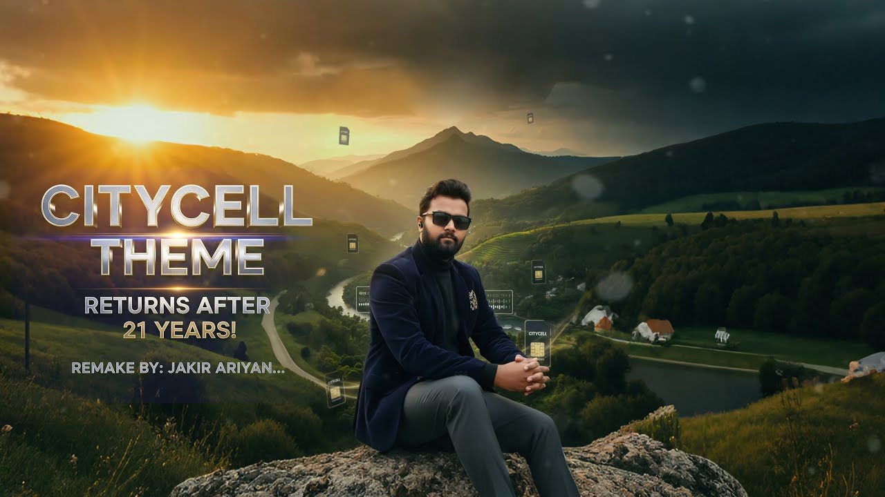 Citycell Theme Returns After 21 Years ! Remake By : Jakir Ariyan