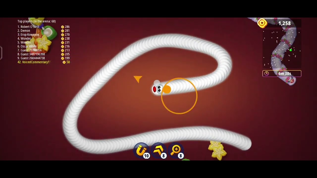 This is new video 📸 of hungry snake 🐍 #snake #sankegame #video #gamer 