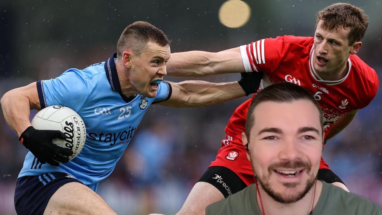 Australian reacts to GAA All Ireland football championship! Dublin v Derry