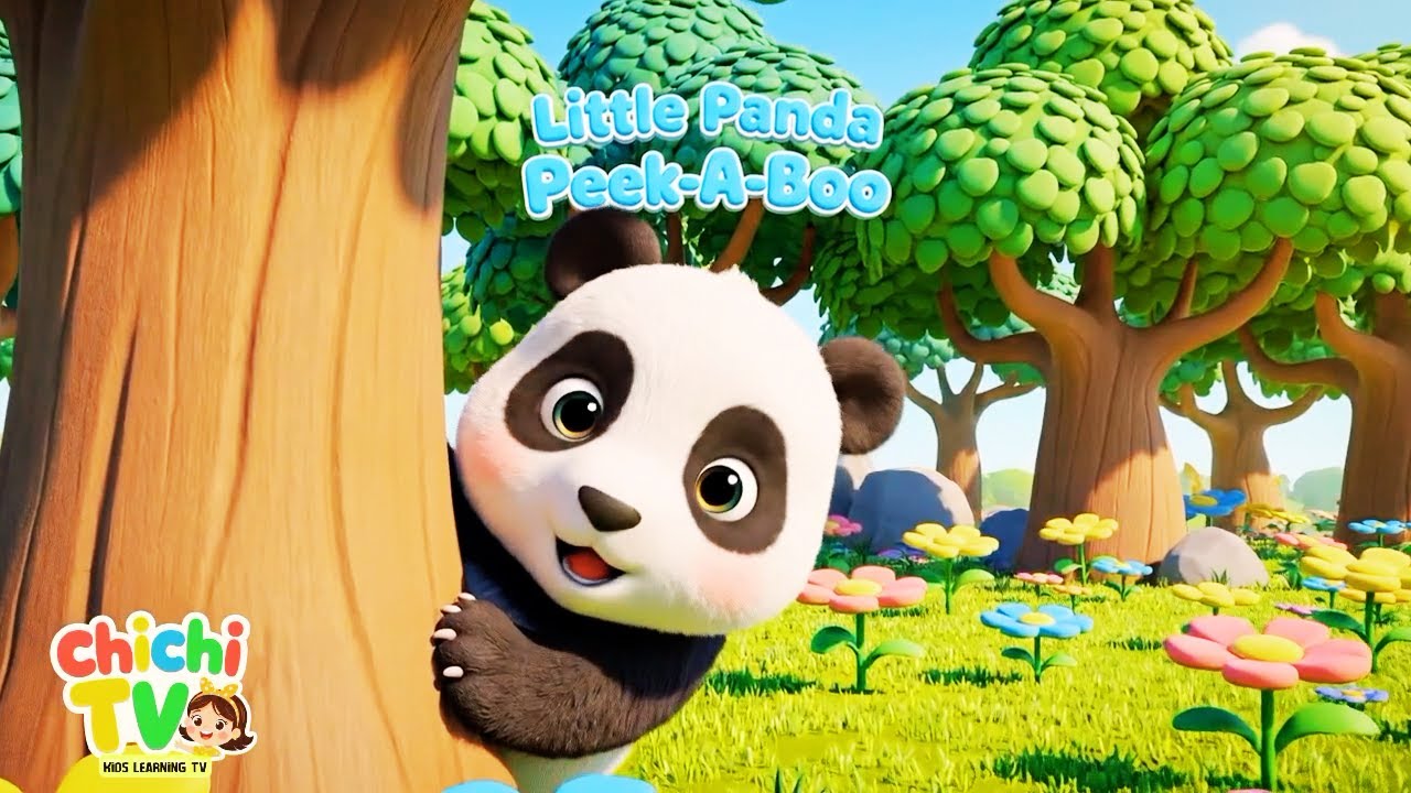 Little Panda Peek a Boo | Fun Nursery Rhyme for Kids | ABC & Beyond Adventure