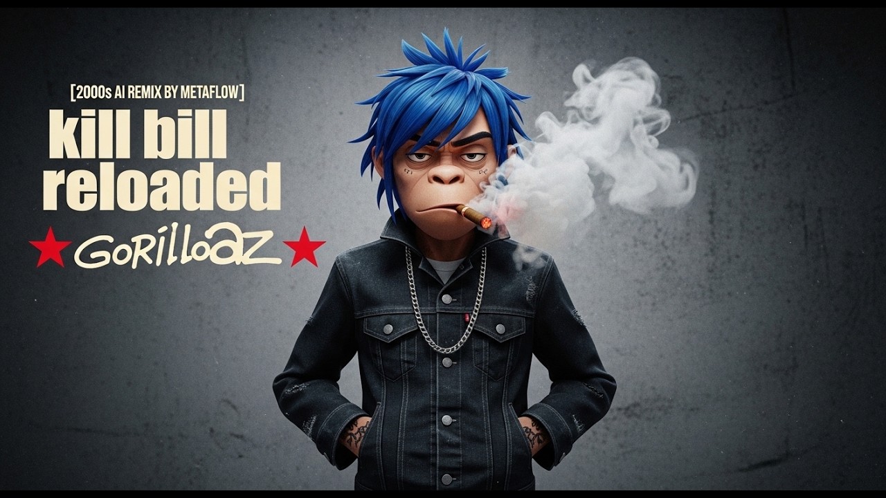 Kill Bill Meets Gorillaz — Dark AI Trip-Hop Album Mix
