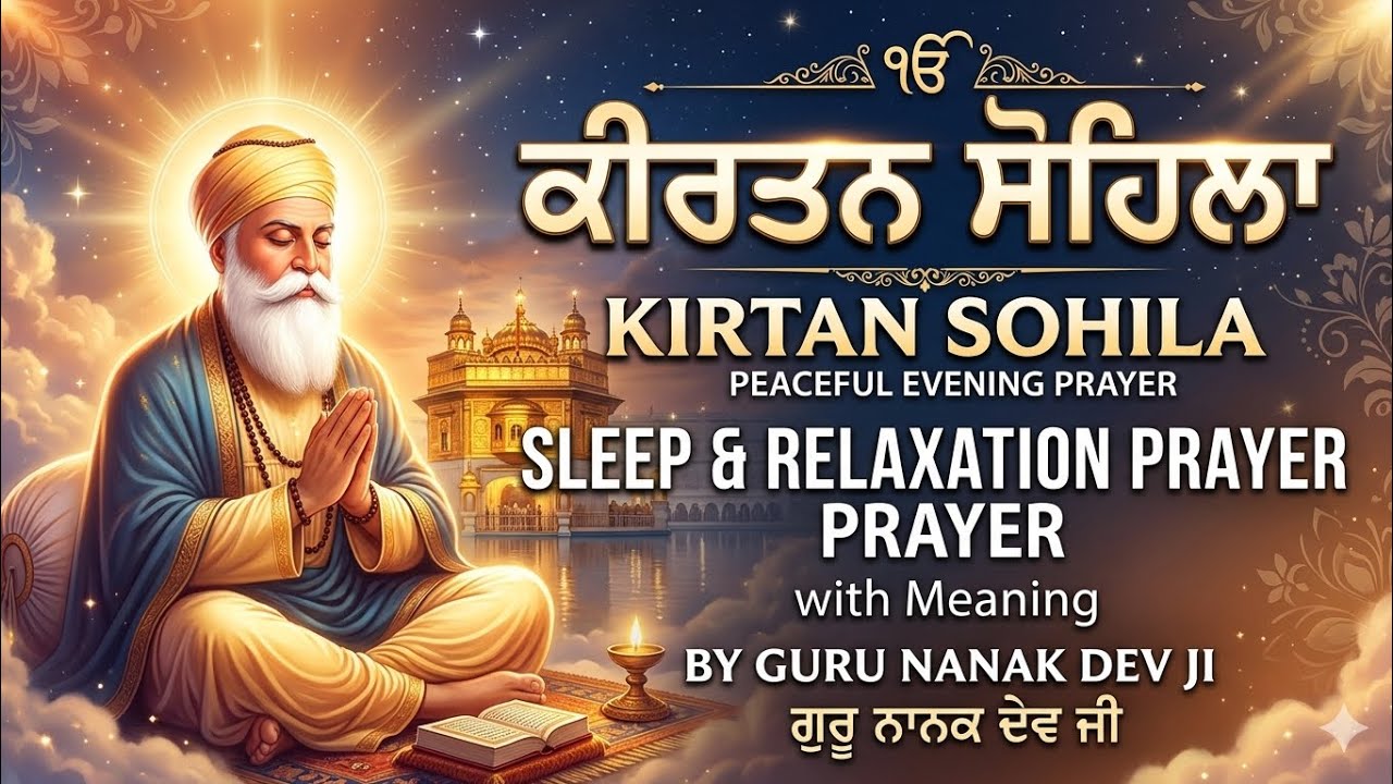 ਕੀਰਤਨ ਸੋਹਿਲਾ // kirtan sohila sahib // ਨਿਤਨੇਮ ਪਾਠ // ਗੁਰਬਾਣੀ //full path // 17/03/2026 ਕੀਰਤਨ ਸੋਹਿਲਾ 