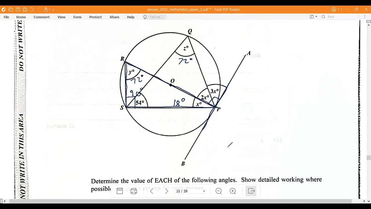 CSEC mathematics january paper 2 number 9