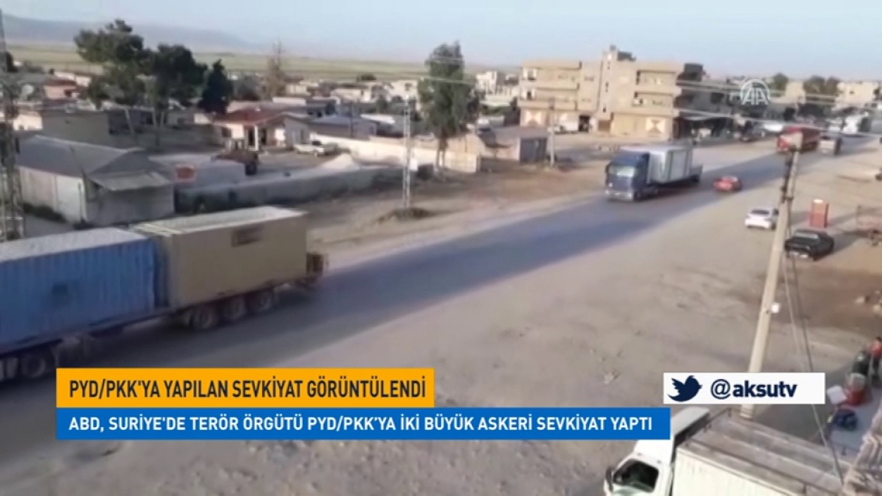 ABD'den PYD/PKK'ya askeri sevkiyat
