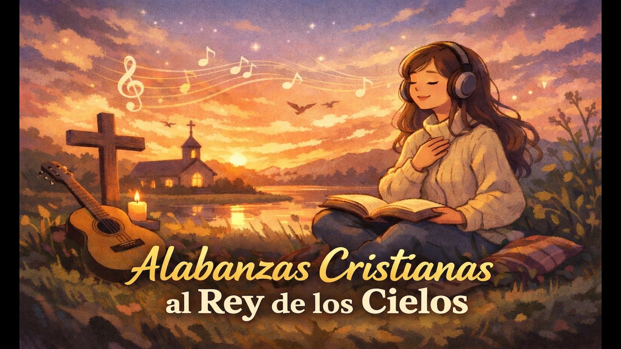Alabanzas Cristianas al Rey de los Cielos 👑 Música de Adoración para Orar y Sentir Paz