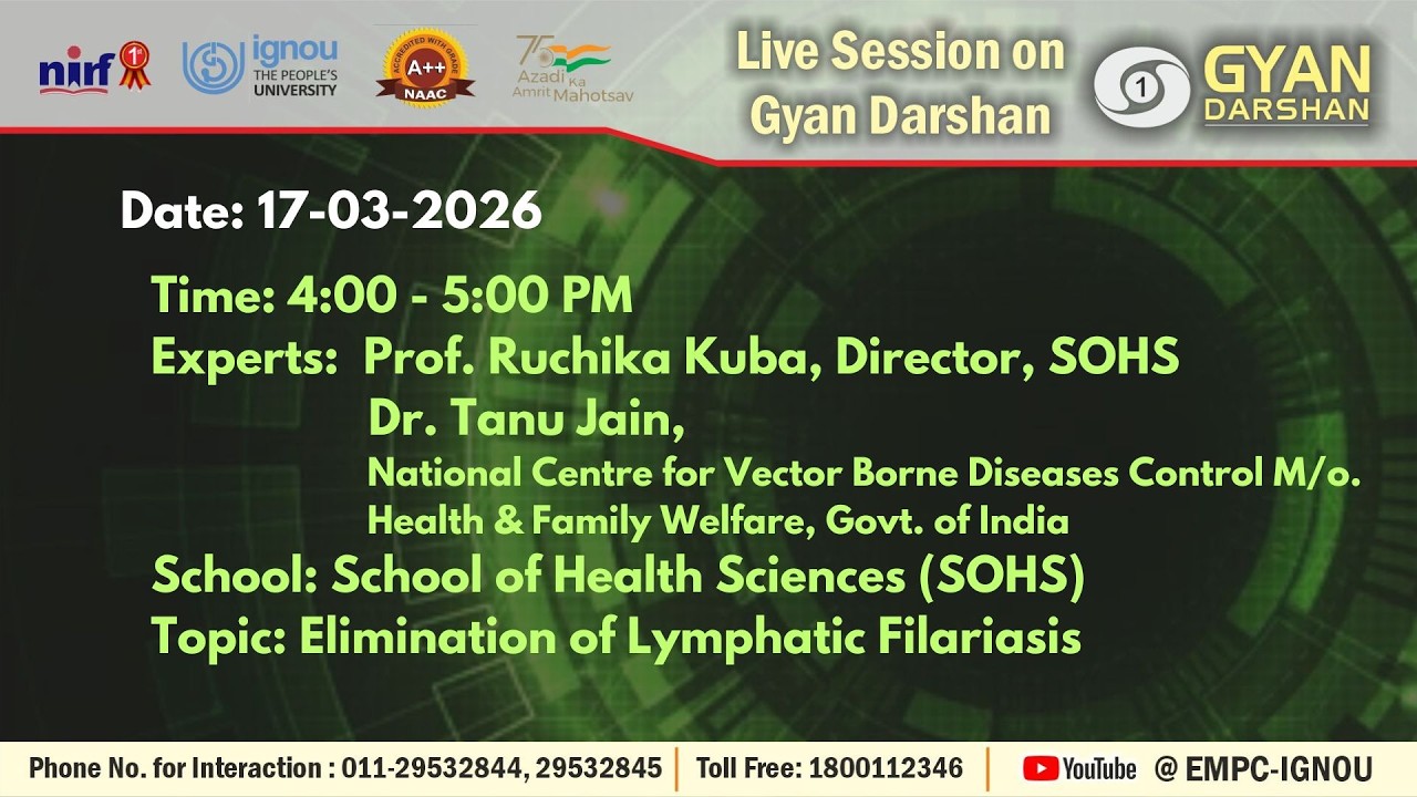 Elimination of Lymphatic Filariasis