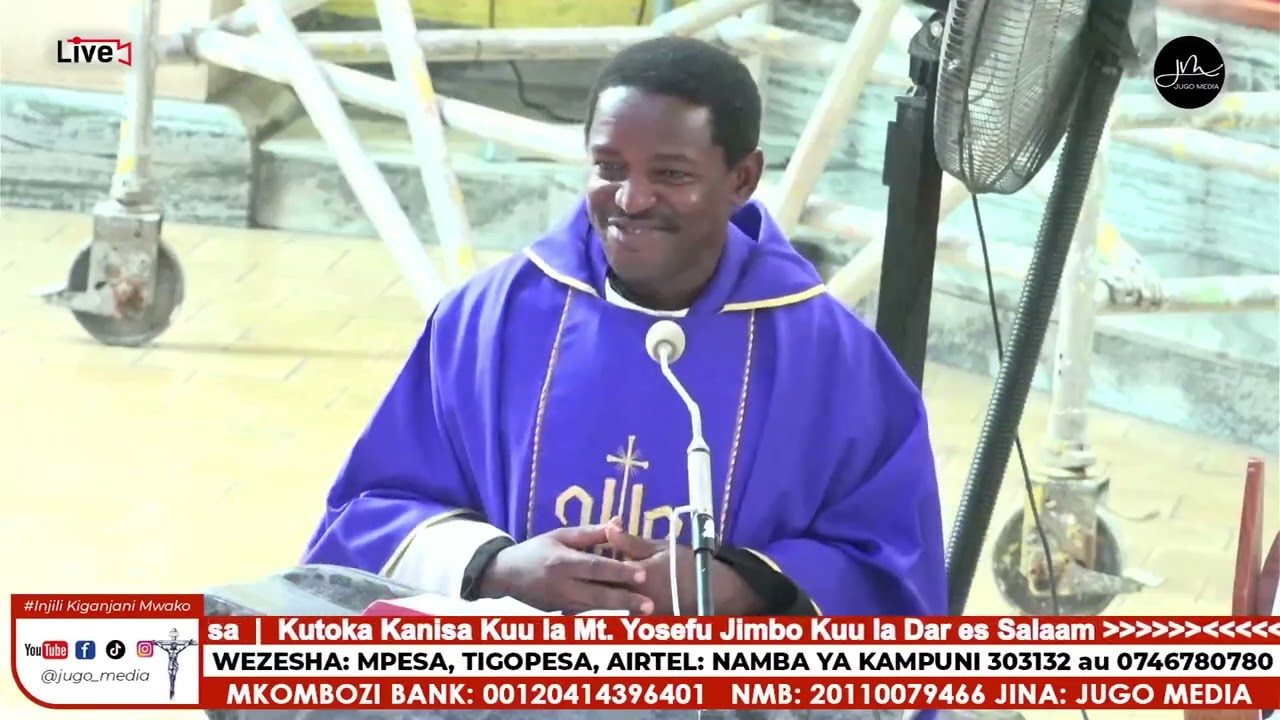 Homilia ya Fr. Denis Wigira Paroko wa Kanisa Kuu la Mt. Yoseph - Mafungo ya Wawata Jimbo Kuu la DSM.
