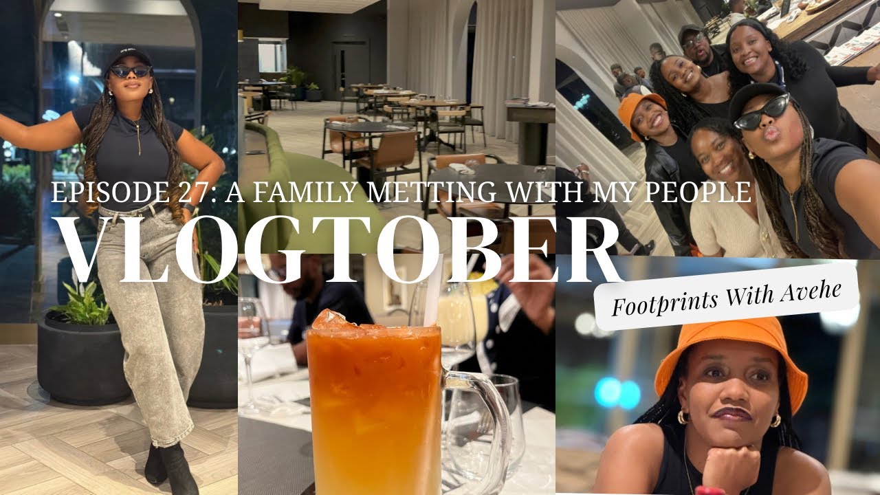 #Vlogtober Эпизод 27: Семейная встреча с моими людьми