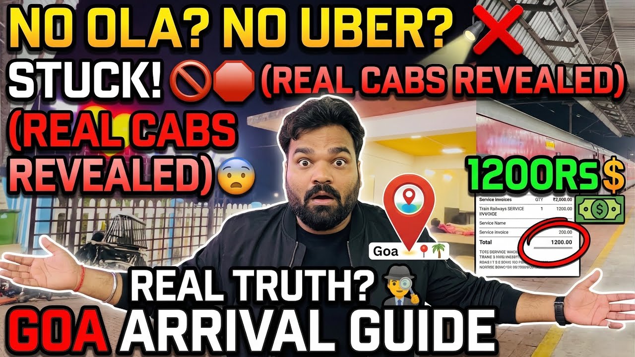 EP 2: Madgaon to North & South Goa | No Ola No Uber – How to Reach? | Journey in Pixels