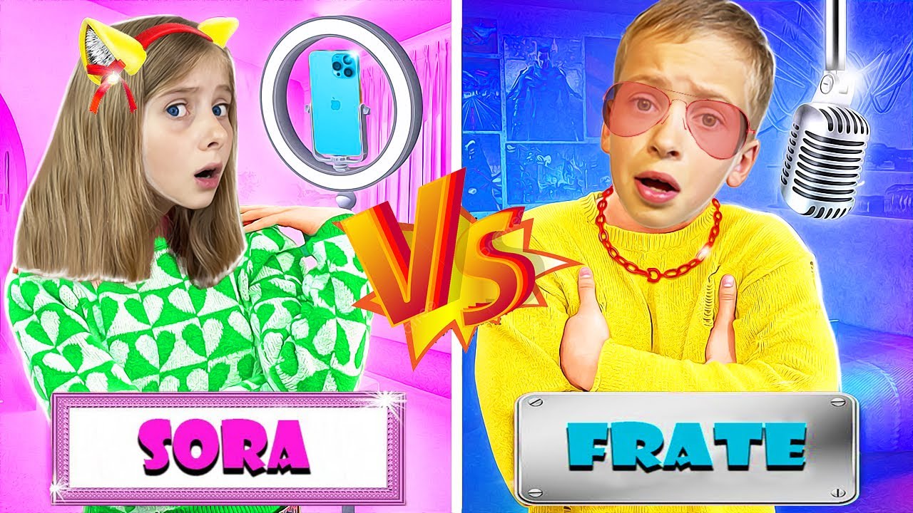 👦 FRATE vs SORA 👧 Cine e cel mai COOL ❓