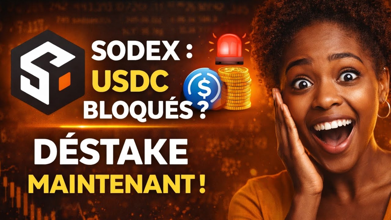 SODEX : D&Eacute;STAKE Mag7.ssi et R&Eacute;CUP&Egrave;RE tes USDC