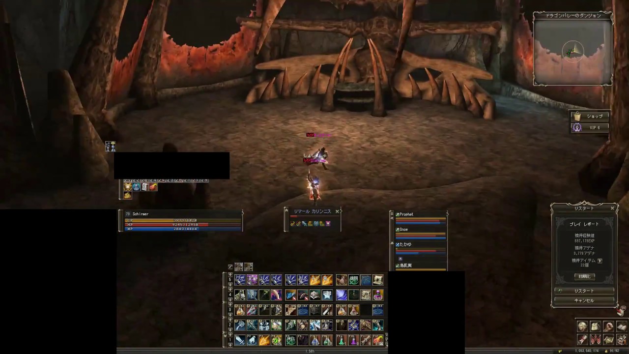 Lineage2 Classic JP Lv79Ghost Sentinel Capture 2016-11-05～2017-01-01