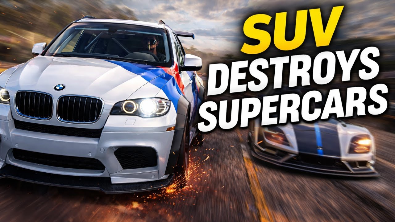BMW X5 DESTROYS SUPERCARS 😱 | Forza Horizon 5 SUV Race