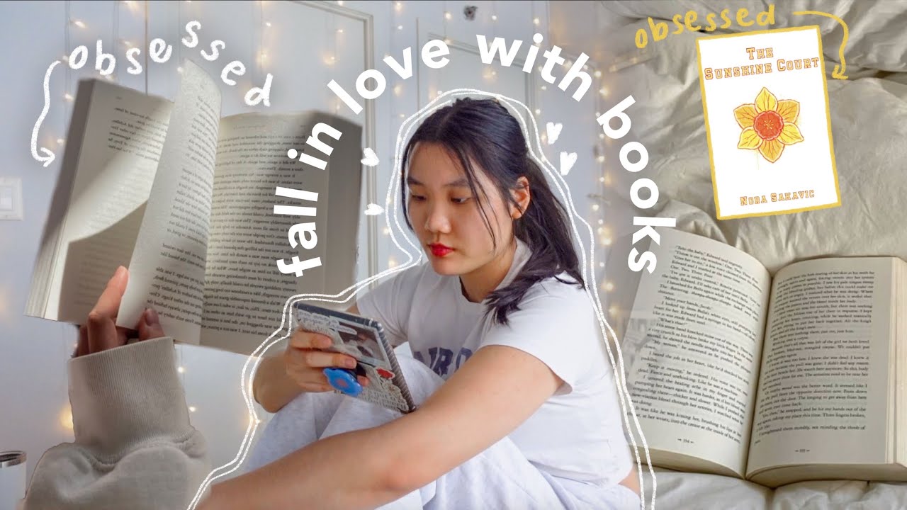 how to FALL IN LOVE with reading ✨📖 the sunshine court, book signings & romanticizing