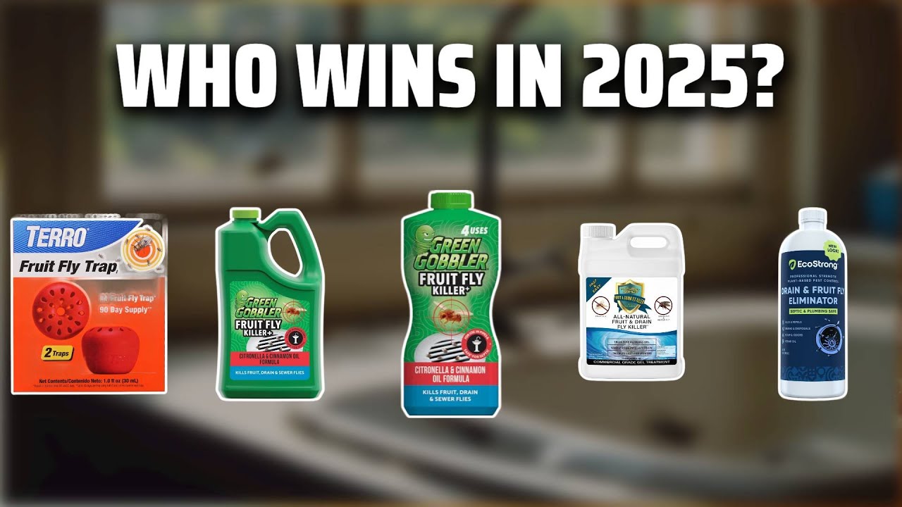 The Top 5 Best Fly Drain Killer in 2025 - Must Watch Before Buying!