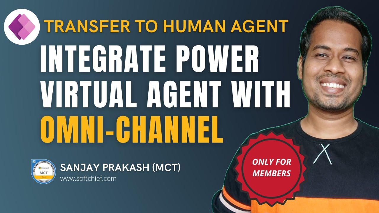 Omni channel and Power Virtual Agent Integration | Transfer Agent Functionality in Chatbots