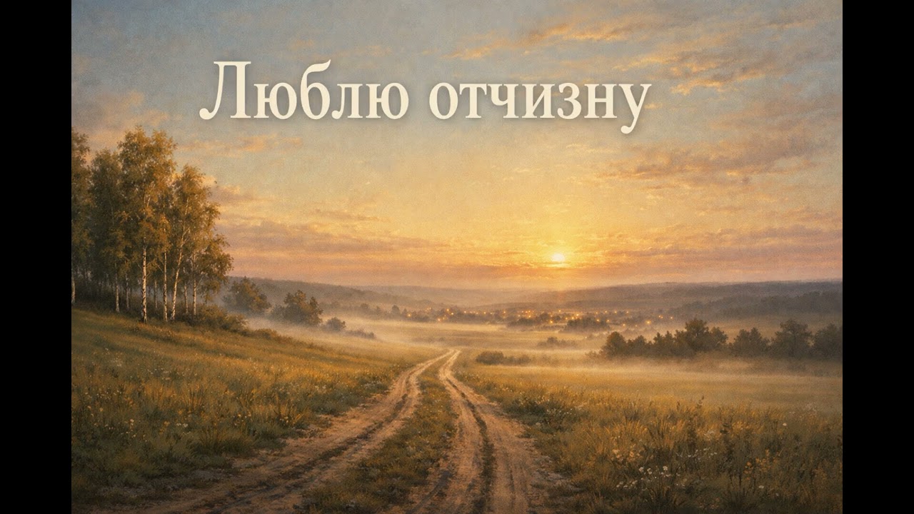 Люблю отчизну — лирическая песня о Родине | Лермонтов